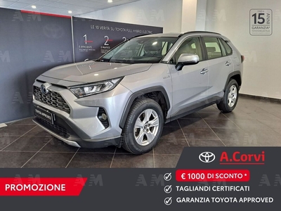 Toyota Rav4 HV (218CV) E-CVT 2WD Active del 2019 usata a Genzano di Roma