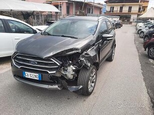 Ford ecosport cc1.0 benzina incidentata anno 2020