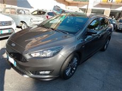 Ford Focus Station Wagon 1.5 TDCi 120 CV Start&Stop SW ST Line del 2018 usata a Imperia