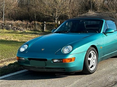 Porsche 968 cabriolet wimbledon green italiana por