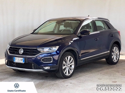 VOLKSWAGEN T-roc 2.0 tdi advanced 150cv dsg del 2019