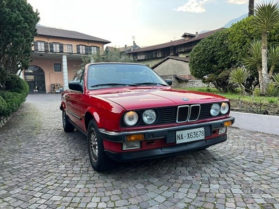 Bmw E30 320i cabrio, 85.000km 1988 rosso