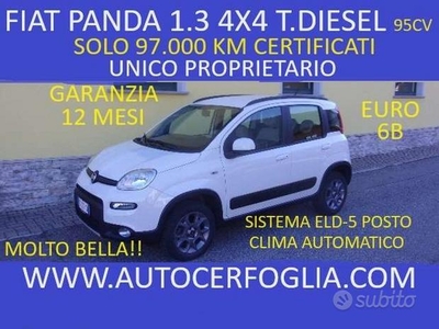 FIAT Panda 1.3 mjt 16v 4x4 s-SOLO 97.000 KM !!EU