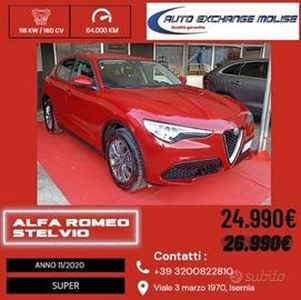 ALFA ROMEO Stelvio 2.2 Turbodiesel 160 CV AT8 RW