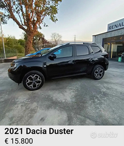 Duster gpl (in garanzia Dacia) del 2021