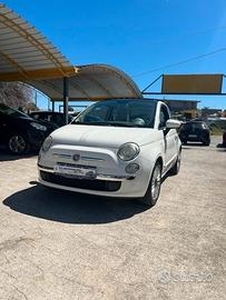 Fiat 500 1.2 Lounge BENZ, ADATTA X NEO PATENTATI -