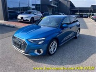 Audi A3 Sportback 35 TFSI S tronic Business Advanced del 2020 usata a Pieve di Soligo