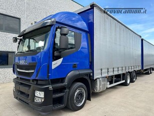 IVECO STRALIS 420 G.V. CENTINATO + RIM. BIGA