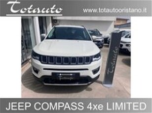 Jeep Compass 1.3 T4 190CV PHEV AT6 4xe Limited del 2020 usata a Ghilarza