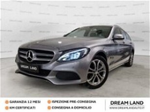 Mercedes-Benz Classe C Station Wagon 220 BlueTEC Automatic Sport del 2015 usata a Livorno