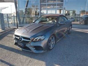 Mercedes-Benz Classe E Cabrio 220 d Auto 4Matic Cabrio Premium del 2018 usata a Montecosaro