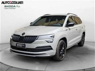 Skoda Karoq 2.0 TDI EVO SCR 115 CV DSG SportLine del 2021 usata a Brivio