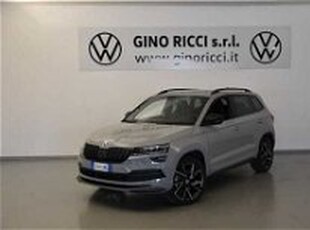 Skoda Karoq 2.0 TDI EVO SCR 4x4 DSG SportLine del 2021 usata a Cesena