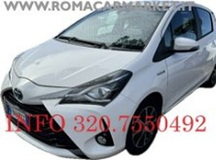 Toyota Yaris 1.5 Hybrid 5 porte Lounge del 2018 usata a Roma