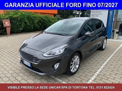 Ford Fiesta Titanium 1.0 Benzina 95 cv. Km 48.000 da Unicar