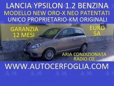 Lancia Ypsilon 1.2 69 CV New Oro usato