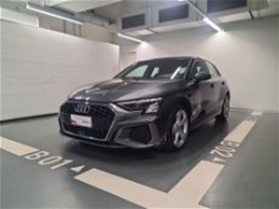 Audi A3 Sportback 30 TDI S tronic S line edition del 2022 usata a Modena