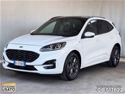 Ford Kuga 2.5 Full Hybrid 190 CV CVT 2WD ST-Line X del 2021 usata a Roma