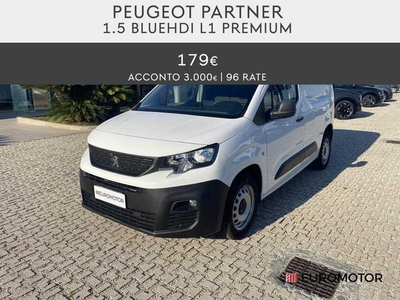Peugeot Partner 1.6 bluehdi 100cv L1 Premium S&S E6.1