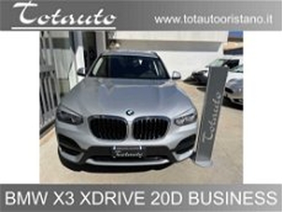 BMW X3 xDrive20d Business Advantage del 2019 usata a Ghilarza