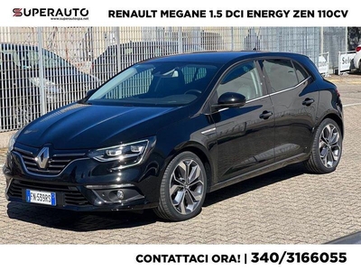 Renault Mégane Megane 5 Porte 1.5 dCi Energy 110cv Zen Diesel