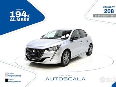 PEUGEOT 208 1.5 BlueHDi 100cv S&S 5 porte Style