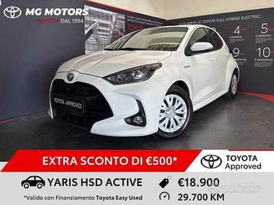 Toyota Yaris 1.5 Hybrid 5 porte Active