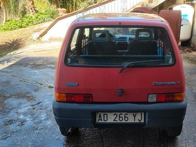 Usato 1995 Fiat Cinquecento 0.9 Benzin 39 CV (800 €)