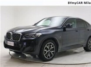 BMW X4 xdrive20d mhev 48V Msport auto del 2022 usata a Milano