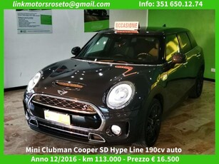 MINI Mini Clubman 2.0 Cooper SD Hype Clubman ALL4 Automatica usato