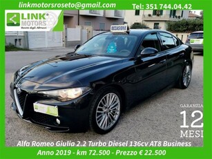 Alfa Romeo Giulia 2.2 Turbodiesel 136 CV AT8 Business usato