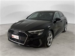 Audi A3 Sportback 30 TDI S tronic S line edition del 2023 usata a Nola