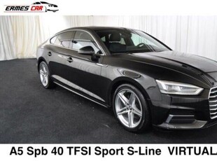 AUDI A5 SPB 40 TFSI S tronic Sport SLINE-VIRTUAL/PELLE Benzina