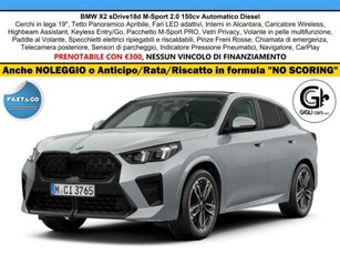 BMW X2 sdrive 18d MSport Pro auto nuovo