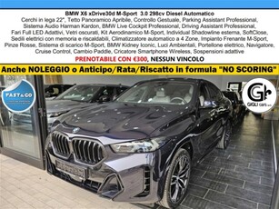 BMW X6 xdrive30d MSport Pro auto nuovo