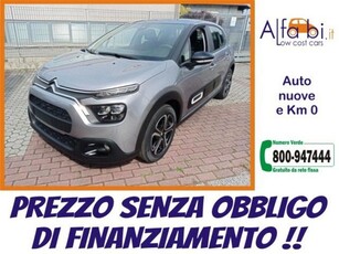 Citroen C3 1.2 puretech Plus s&s 83cv neopatentati nuovo