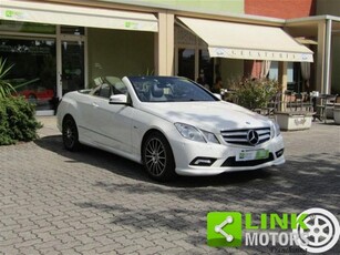 Mercedes-Benz Classe E Cabrio 220 CDI Cabrio BlueEFFICIENCY Avantgarde usato