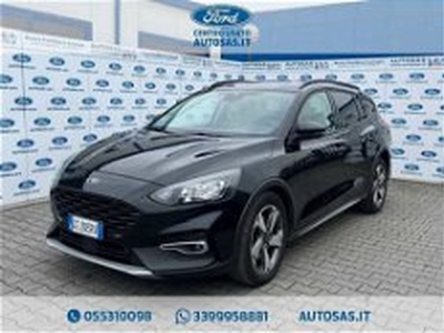 Ford Focus Station Wagon 1.0 EcoBoost 125 CV automatico SW Active del 2020 usata a Firenze