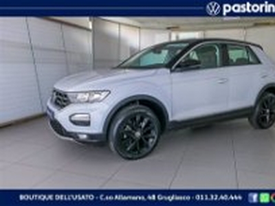 Volkswagen T-Roc 1.5 TSI ACT DSG Style BlueMotion Technology del 2020 usata a Grugliasco