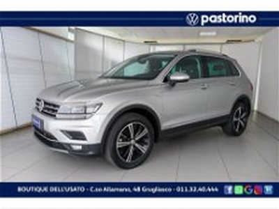 Volkswagen Tiguan 2.0 TDI SCR 4MOTION Executive BlueMotion Technology del 2018 usata a Grugliasco