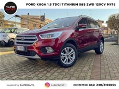 Ford Kuga 1.5 TDCI 120 CV S&S 2WD Titanium del 2018 usata a Vigevano