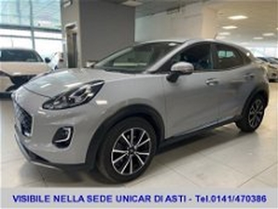 Ford Puma 1.0 EcoBoost Hybrid 125 CV S&S Titanium del 2021 usata a Alba