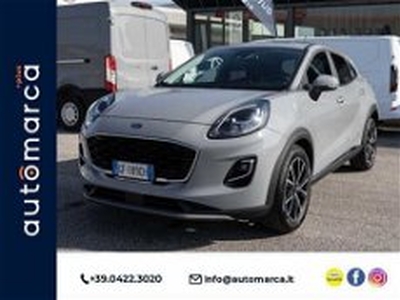 Ford Puma 1.0 EcoBoost Hybrid 125 CV S&S Titanium del 2021 usata a Silea