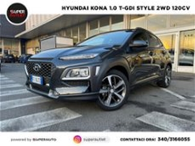 Hyundai Kona 1.0 t-gdi X Line 2wd dct del 2018 usata a Vigevano