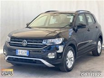 Volkswagen T-Cross 1.0 tsi Life 95cv del 2020 usata a Roma