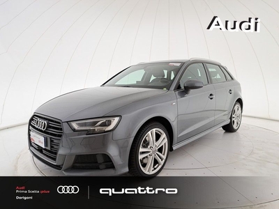 Audi A3 sportback 40 2.0 tdi quattro 184cv s-tronic 7m