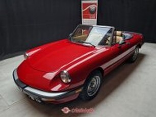 Alfa Romeo Spider 2.0 cc anno 1989 certificata ASI con C.R.S aria condizionata