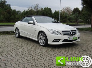 MERCEDES-BENZ E 220 CDI Cabrio BlueEFFICIENCY Avantgarde OTTIME CONDIZ Usata