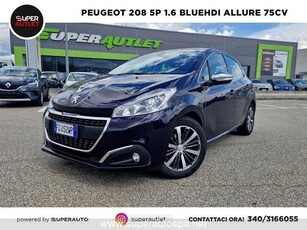PEUGEOT 208 (2012) 5p 1.6 bluehdi Allure 75cv 5 Porte