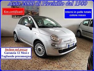 Fiat 500 Lounge Tetto Panoramico e Sedili in Pelle